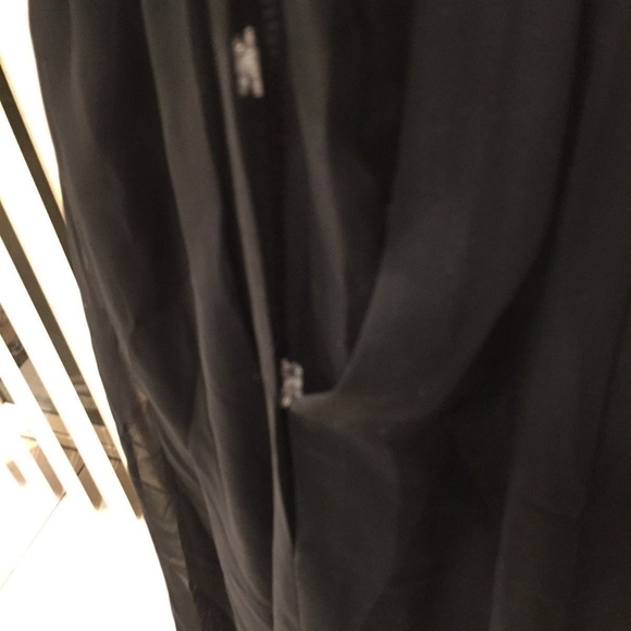*Clearance* EDEN BRIDAL BLACK CHIFFON PROM/FORMAL GOWN SIZE 10 - Picture 6 of 7